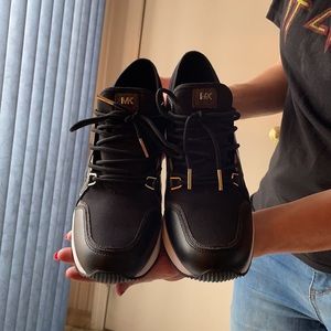 Michael Kors wedge sneakers size 8.5